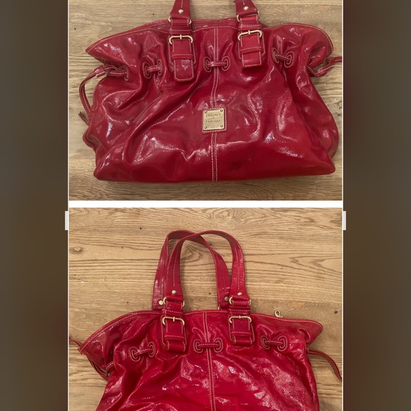 Dooney & Bourke Red Patent Leather bag - Picture 2 of 6